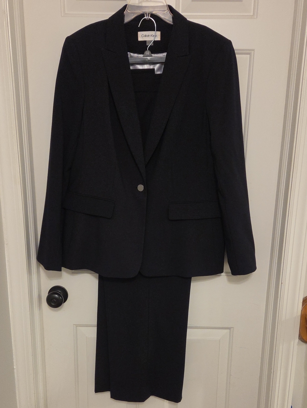 Women's Calvin Klein 2-Piece Suit, Size 16